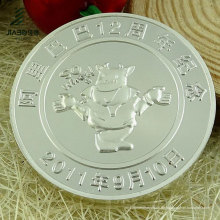 Neue Produkte Fertigen Sie 3D Fertigkeit-Logo-Metallandenken-Münze für das Gedenken besonders an